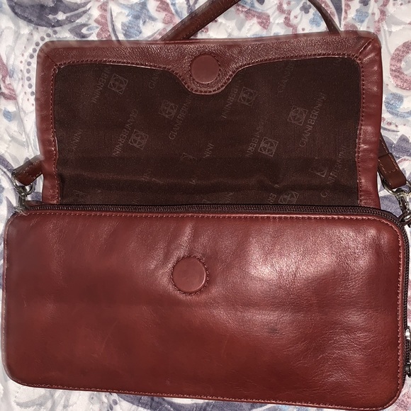 Giani Bernini Shoulder Leather Bag - Picture 4 of 11